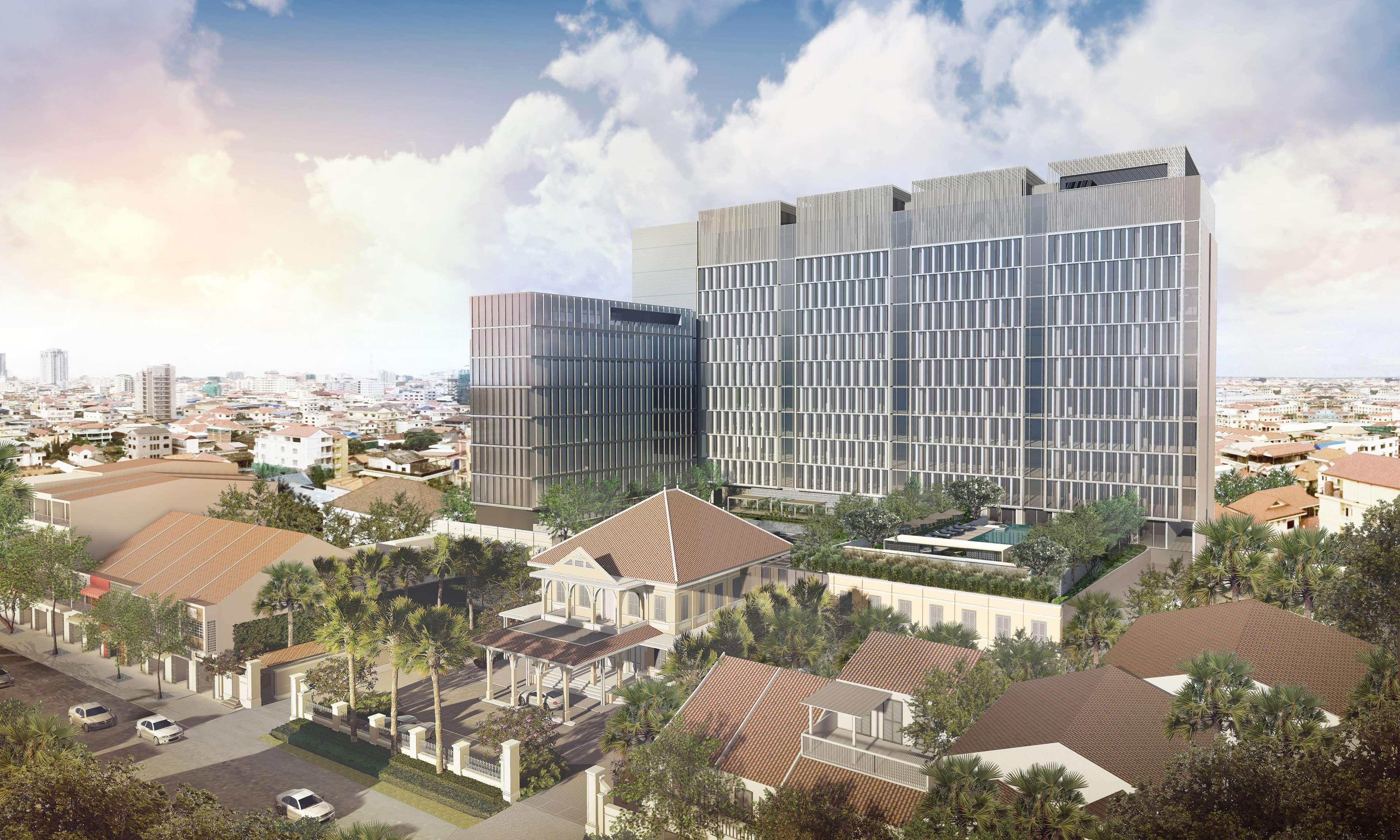 Hyatt Regency Phnom Penh Hotell Exteriör bild
