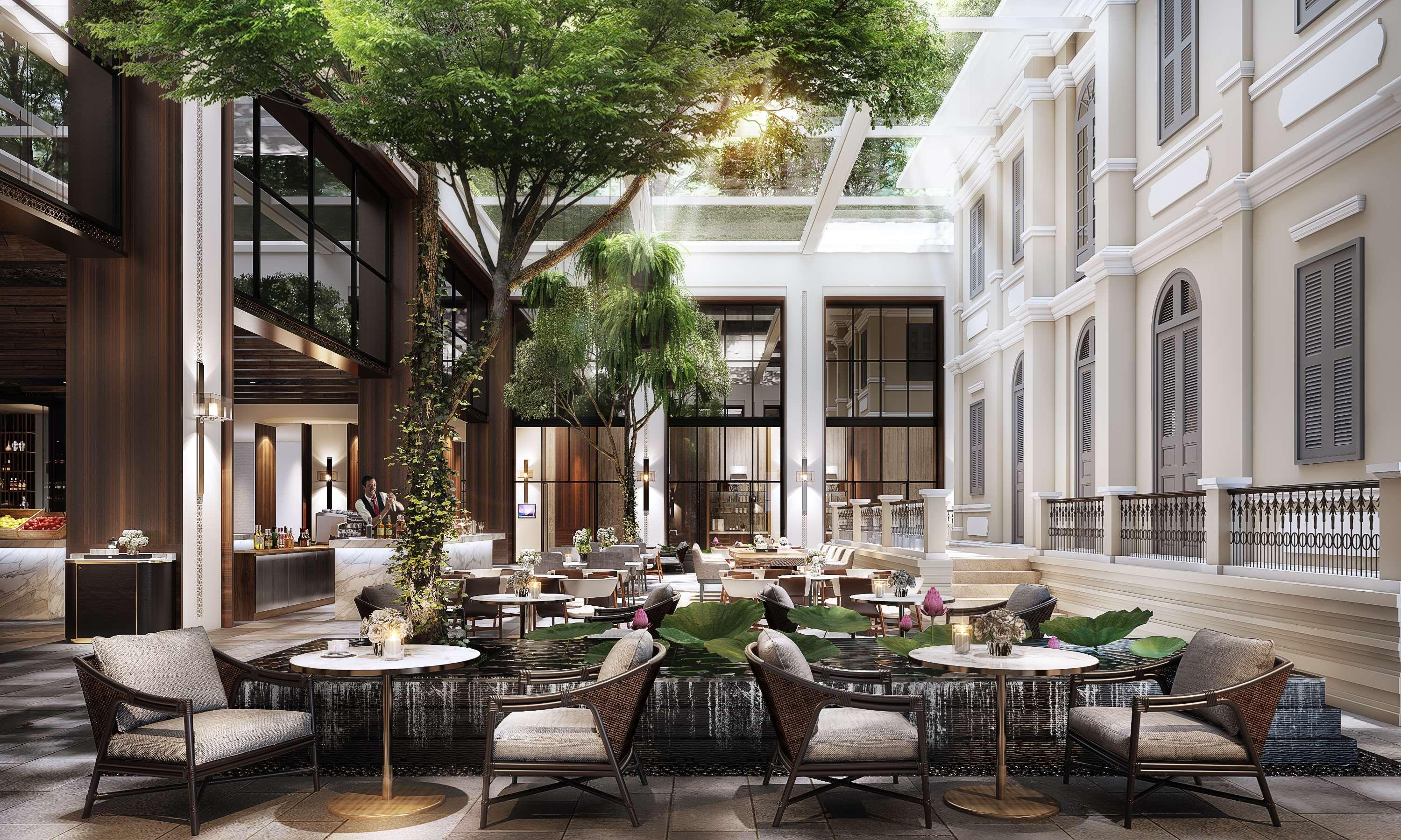 Hyatt Regency Phnom Penh Hotell Exteriör bild